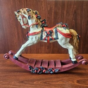 Decorative Rocking Horse Figurine, Vintage
